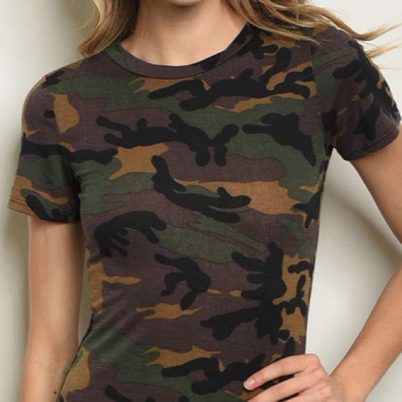 ☀️LAST3️⃣//OLIVE CAMO DRESS - Picture 5 of 8